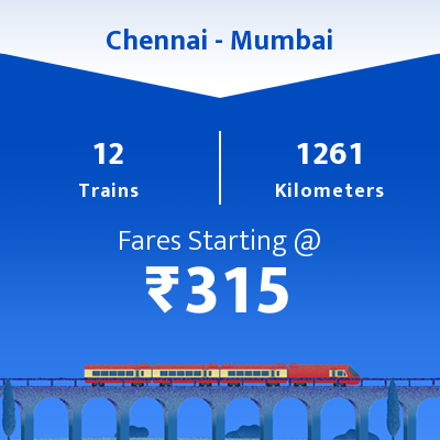 Chennai To Mumbai Trains